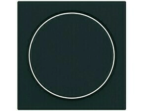 Kryt dotykový stmívač Hager lumina 45×45 mm černá mat