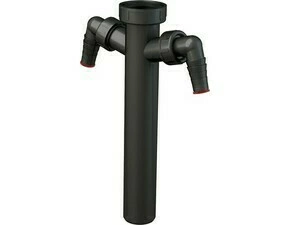 Mezikus Alca A44M-ECO DN 40 s převlečnou maticí 6/4" a dvěmi přípojkami