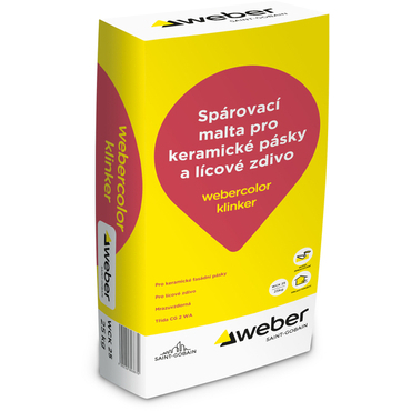 Malta spárovací webercolor klinker 25 kg