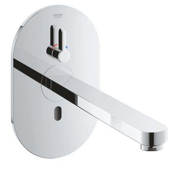 Baterie infračervená Grohe Eurosmart Cosmopolitan E se směšováním a omezovačem teploty chrom 36376000