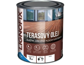 Olej terasový Lignofix bezbarvý, 5 l