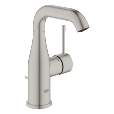 Baterie umyvadlová stojánková Grohe Essence velikost M SuperSteel 23462DC1