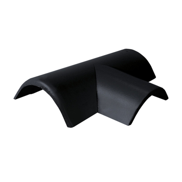 Hřebenáč rozdělovací pravý T250 Bramac Protector s příchytkou ebenově černá