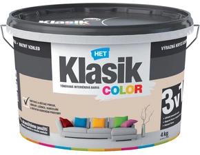 Malba interiérová HET Klasik Color béžový muškátový, 4 kg