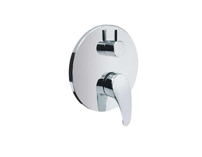 Baterie podomítková Mereo Sonáta CB60157A s 3-cestným přepínačem chrom kulatý kryt