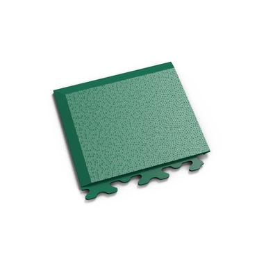 Dlaždice rohová A Fortelock Machine invisible hadí kůže GREEN