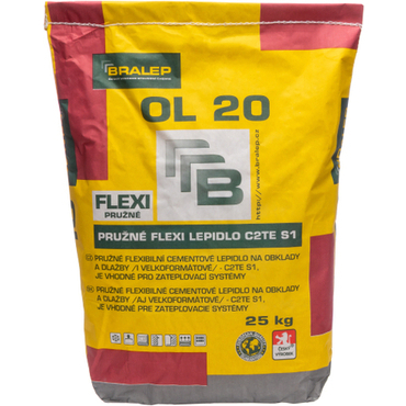 Lepidlo flexibilní C2TE S1 Bralep OL 20 25 kg