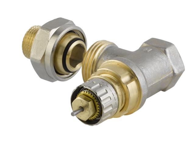 VALVOLA DIRITTA TERMOSTATIZZABILE RA-IN DANFOSS 3/8 1/2