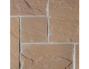 Dlažba kamenná DEKSTONE S 2215 Golden Leaf pískovec přírodní románský vzor