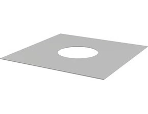 Hydroizolační límec podlahové vpusti Alca AIZ1 300×300 mm