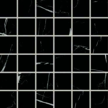Mozaika Rako Flash 5×5 cm (set 30×30 cm) černá DDM06833