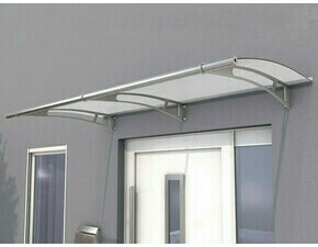 Stříška vchodová Guttavordach PT/L saténově bílá 1 900×950 mm