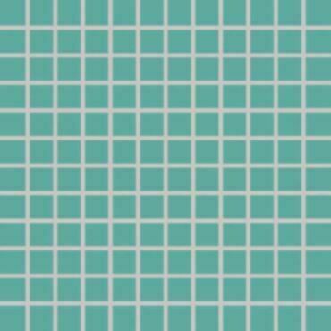 Mozaika Rako Color Two 2,5×2,5 cm (set 30×30 cm) tyrkysová matná GDM02467