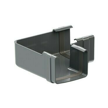 Roh hranatý GuttaKROP PVC antracit 90°