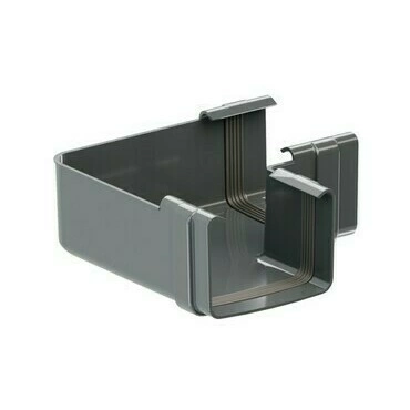 Roh hranatý GuttaKROP PVC antracit 90°