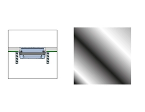 Rošt Profilpas DESIGN COVER XPD/100 nerez leštěná