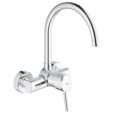 Baterie dřezová nástěnná Grohe Concetto 150 mm chrom 32667001