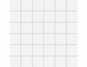 Mozaika Rako BLANK 5×5 cm (set 30×30 cm) bílá DDM05277