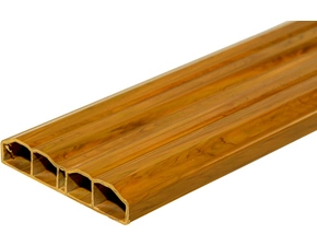 Plotovka plastová HOPA světlé dřevo 15×80×1 200 mm