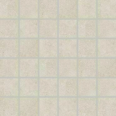 Mozaika Rako Betonico 5×5 cm (set 30×30 cm) světle béžová WDM05793