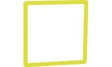 Rámeček dekorativní Schneider Electric Unica Nová Studio Outline jednonásobný yellow