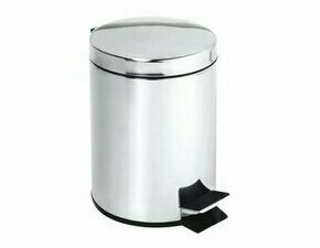 Koš odpadkový Bemeta 20 l s víkem nerez lesk