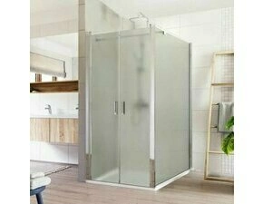 Dveře sprchové + boční stěna Mereo Lima CK88532K 1 000×1 200 mm chrom/Point