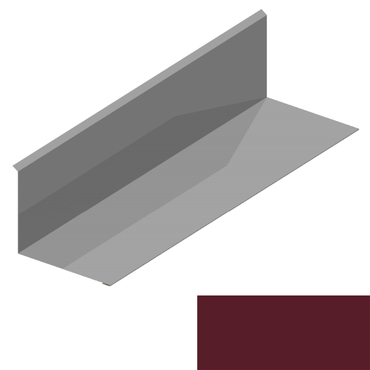 Lemování ke zdi rovnoběžné s okapem RS250S-105 SP 25 2R036 vínová