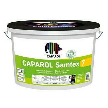 Malba vinylová Caparol Samtex 7 bílý, 2,5 l