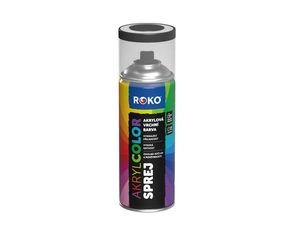 Barva akrylová vrchní Roko AKRYCOLOR Sprej grafitová šedá, 400 ml