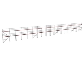 Sestava lešení Plettac PD70 364,8 m2