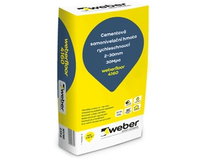 Hmota samonivelační weberfloor 4160 25 kg