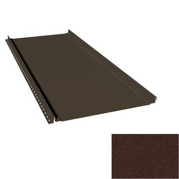 Krytina plechová LINEDEK 485 Flat Imitace MIC82 corten tmavý