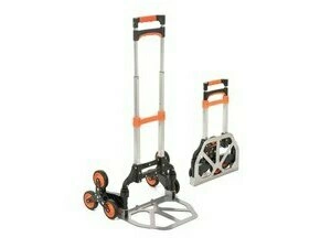 Rudl skládací schodišťový G21 50/80 kg černá/oranžová