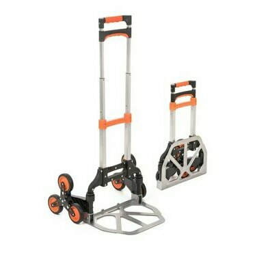Rudl skládací schodišťový G21 50/80 kg černá/oranžová