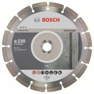 Kotouč DIA Bosch Standard for Concrete 230×22,23×2,3×10 mm