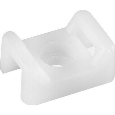 Příchytka k upevnění stahovacích pásků DEK PP150 bílá 100 ks