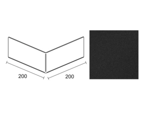 Roh vnější 90° Profilpas PROTEC CPLV/100/E antická šedá