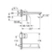Díl nadomítkový Grohe Lineare 2 otvory, velikost L kartáčovaný Hard Graphite 23444AL1
