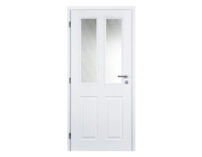 Dveře prosklené profilované Doornite ACHILLES levé 700 mm bílé
