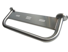 Madlo s poličkou Bemeta Help 500 mm s krytkou nerez lesklý