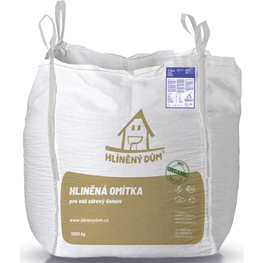 Omítka hliněná HLINĚNÝ DŮM HRUBÁ 1 000 kg