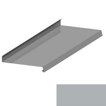 Oplechování římsy RS312A SP 25 RAL 9007 tmavě stříbrná