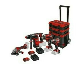 Sada AKU nářadí Einhell Professional TP-TK 18/4 (2× 4 Ah +)
