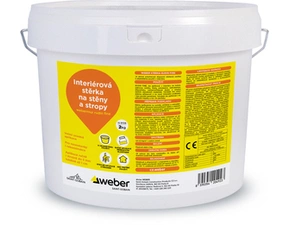 Stěrka na stěny a stropy webermur rudin fine 2 kg