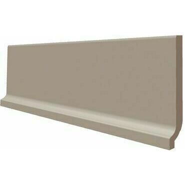 Sokl s požlábkem Rako Taurus Color 8×30 cm hnědošedá TSPKF025