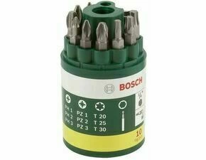 Sada šroubovacích bitů Bosch Promoline 10 ks