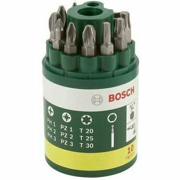 Sada šroubovacích bitů Bosch Promoline 10 ks