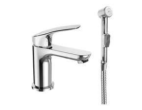 Baterie umyvadlová stojánková Mereo Eve CBV10105 chrom s bidetovou sprchou