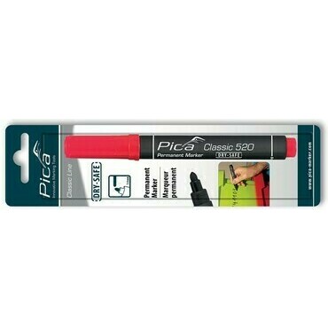 Značkovač permanentní Pica Classic 520 červený